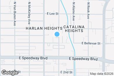 Map image of the property - 1227 N Sonoita Ave