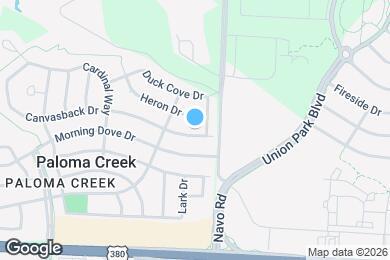 Map image of the property - 1829 Canvasback Dr