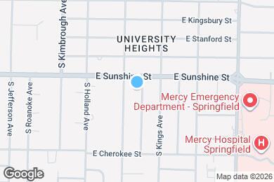 Map image of the property - 1819 S Virginia Ave