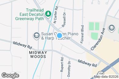 Map image of the property - 2808 Monticello Place
