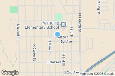 Map image of the property - 2208 N 1st St