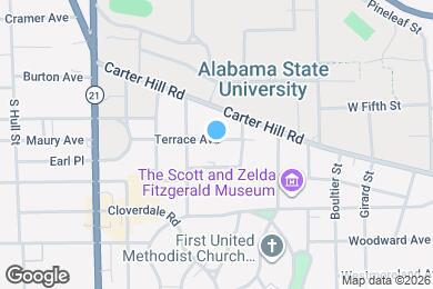 Map image of the property - 840 Terrace Ave