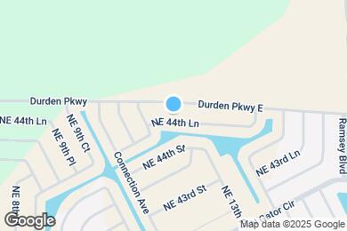 Map image of the property - 1125 NE 44th Ln