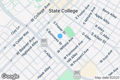 Map image of the property - 311 S Burrowes St