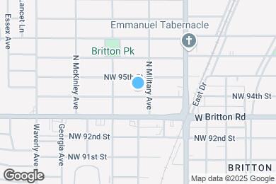 Map image of the property - 1213 NW 94th St