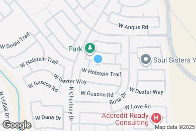 Map image of the property - 423 W Corriente Ct