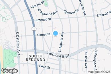 Map image of the property - 204 S Guadalupe Ave