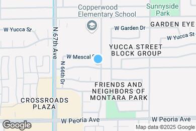 Map image of the property - 11002 N 65th Ave