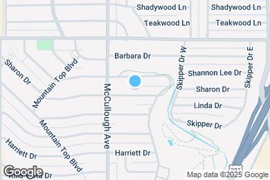 Map image of the property - 327 Sharon Dr