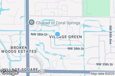 Map image of the property - 3784 NW 89th Way