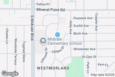Map image of the property - 461 S Owen Dr