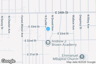 Map image of the property - 3235 N Euclid Ave