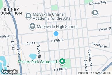 Map image of the property - 131 E 17th St