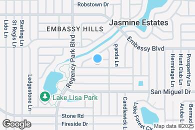 Map image of the property - 7315 San Carlos Dr