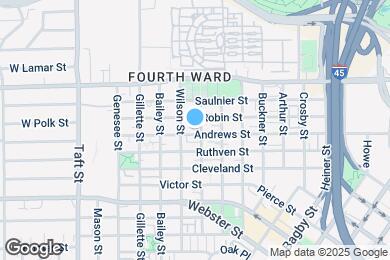 Map image of the property - 1308 Andrews St