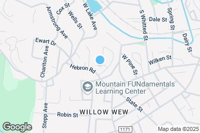 Map image of the property - 1240 Pinebrook Cir
