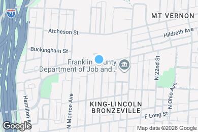 Map image of the property - 973 Mt Vernon Ave