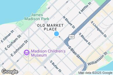 Map image of the property - 521 E Mifflin St