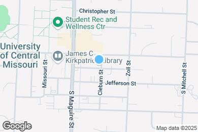 Map image of the property - 323 Jackson St
