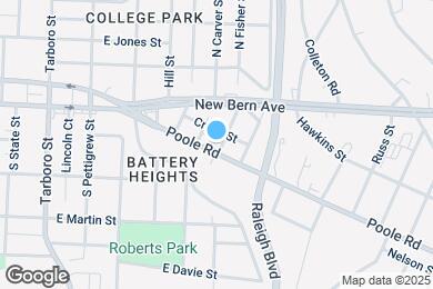 Map image of the property - 1515 Poole Rd