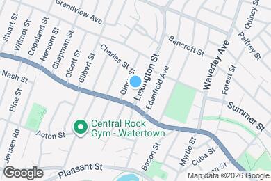 Map image of the property - 62 Lexington St