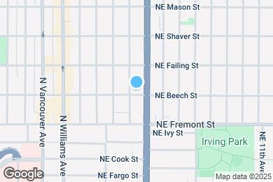 Map image of the property - 317 NE Beech St