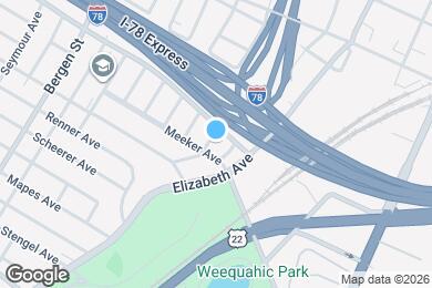 Map image of the property - 378 Hillside Ave