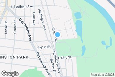Map image of the property - 3918 Glenn Ave