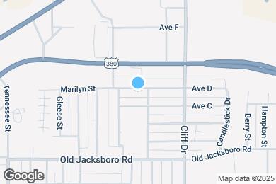 Map image of the property - 1412 Ave D