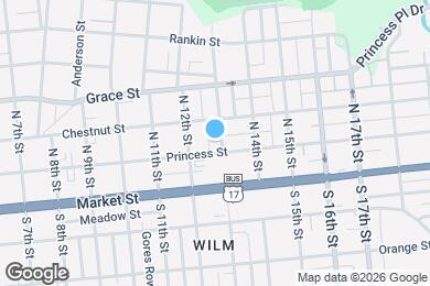 Map image of the property - 103 N 13th St