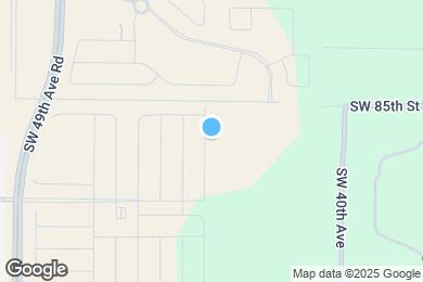 Map image of the property - 8627 SW 43rd Ter