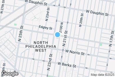 Map image of the property - 2046 N Van Pelt St