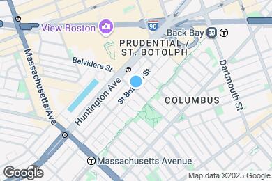 Map image of the property - 261 W Newton St