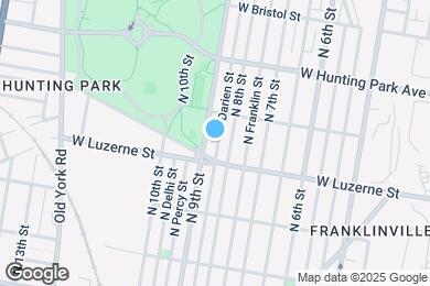 Map image of the property - 4018 N Darien St