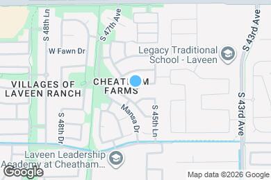 Map image of the property - 4539 W Melody Dr