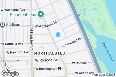 Map image of the property - 624 W Cornelia Ave