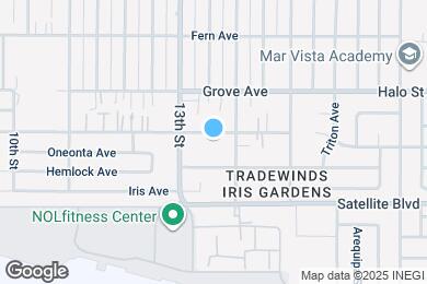 Map image of the property - 1351 Holly Ave