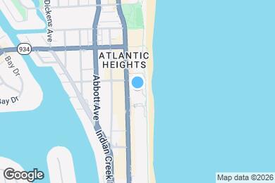 Map image of the property - 6899 Collins Ave