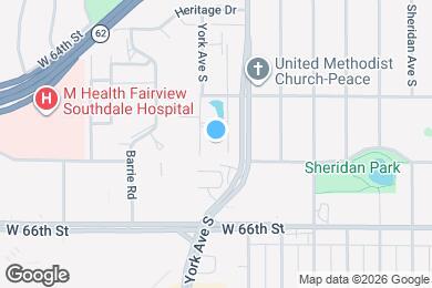 Map image of the property - Astor Place of Edina