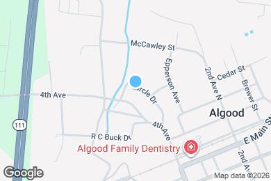 Map image of the property - 193 Circle Dr