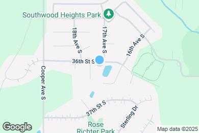 Map image of the property - 1706 36th St S