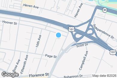 Map image of the property - 1184 18th Ave