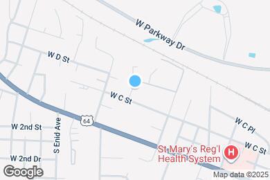 Map image of the property - Remington Apartments