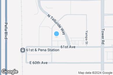 Map image of the property - Elevate at Pena Station