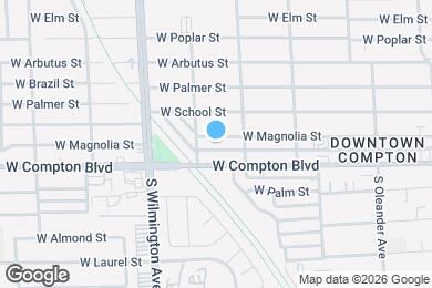 Map image of the property - 624 W Magnolia St