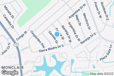 Map image of the property - 8105 Santillo Dr