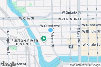 Map image of the property - 444 N Orleans St