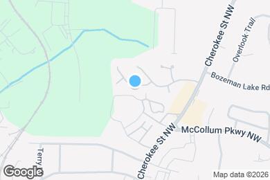 Map image of the property - 1418 Shiloh Way NW