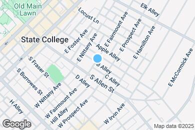 Map image of the property - 126 E Fairmount Ave