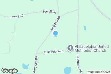 Map image of the property - 1625 King Mill Rd